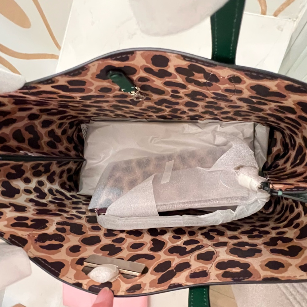 Kate Spade All Day Large Emerald Green Tote - Picture 5 of 11